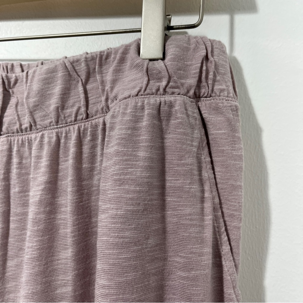 Garnet Hill Quiet Luxury Elevated Casual Pull On Comfy Lounge Joggers [size L] - Picture 4 of 10